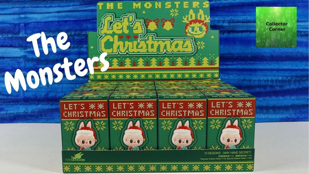 The Monsters Labubu Let's Christmas Pop Mart Blind Box Collector