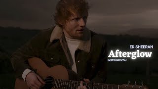 Vignette de la vidéo "Ed Sheeran - Afterglow (Instrumental)"