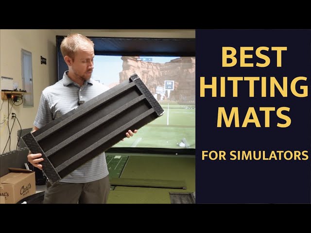 I Tested All the Most Popular Hitting Mats for Golf Simulators 