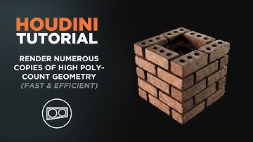 Houdini Tutorial - Packed geometry and efficient rendering