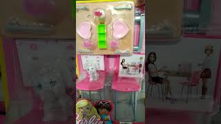 CUTE 🥰  BARBIE DINING TABLE #toys #barbie #shorts #viral #cute
