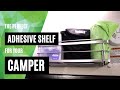 The Perfect Adhesive Shelf for Your Camper