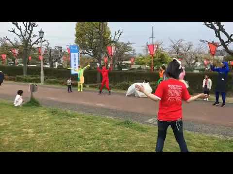 パプリカダンスwith虹色レンジャー