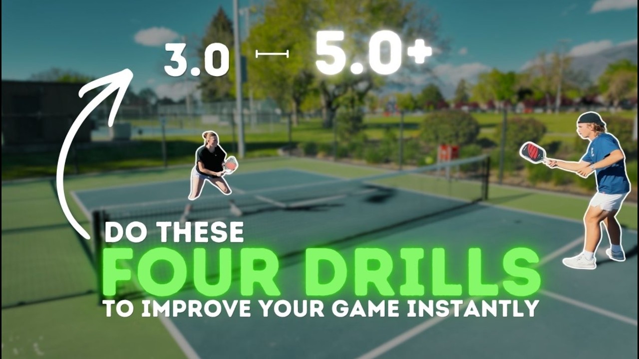 The 4 Essential Pickleball Drills You Need to Know Right Now
