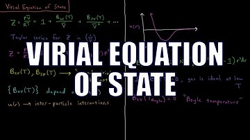 Chemical Thermodynamics 1.3 - Virial Equation of State