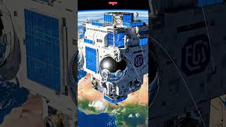 Examining the intricate components of a #spacetech #satcom #gadgets #shorts #trending #science