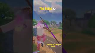 Clean Snipe In Fortnite👀 #fortnite #gaming #clips #edit #shorts