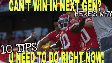 WIN MORE IN MADDEN 21 NEXT GEN! 10 Most Important Offense & Defense Tips & Tricks, Next Gen Gameplay