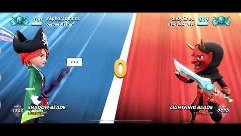 Fruit Ninja 2 - Winning against another top champion