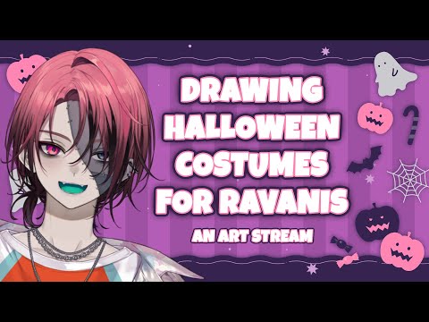 【Drawing Halloween Costumes for Ravanis】'Tis the season to be SPOOKY! video thumb