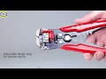 How to use the ck automatic wire stripper  toolstation