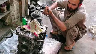 toyota 2c work - 2c engine rebuild
