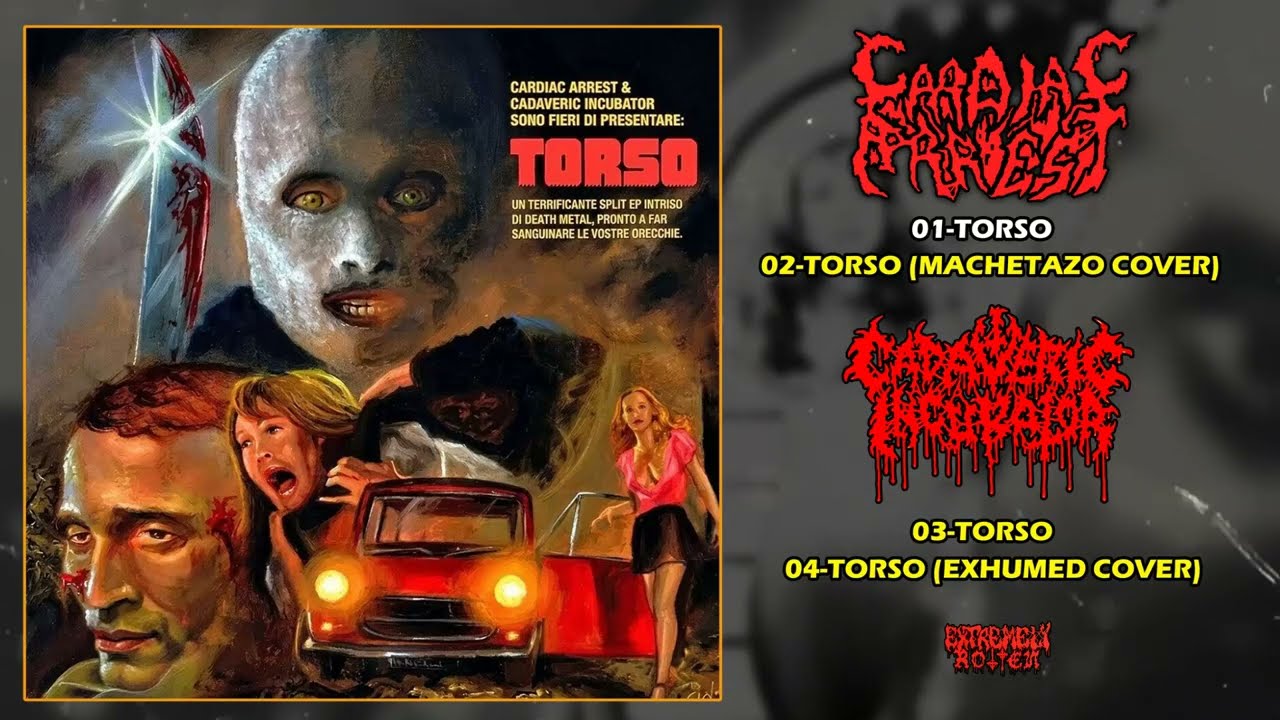 Cardiac Arrest / Cadaveric Incubator FULL SPLIT (2026 - Death Metal) auf YouTube ansehen Cardiac Arrest / Cadaveric Incubator FULL SPLIT (2026 - Death Metal) auf YouTube ansehen