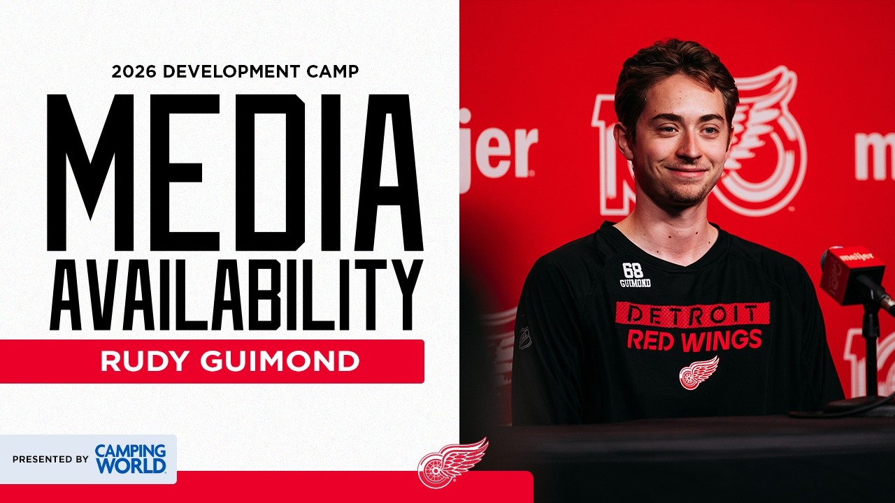 Rudy Guimond Detroit Red Wings 2026 Development Camp