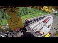 Капитальный ремонт ж.д. часть 2/8 - Укладка новых решеток / Track repair 2/8 - Laying new track