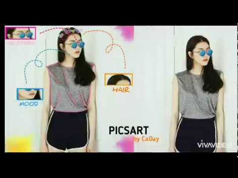 Cara edit foto dengan picsart | ala selebgram - YouTube