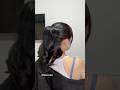 Ponytail hack for short hair #hairstyle #youtubeshorts #beauty