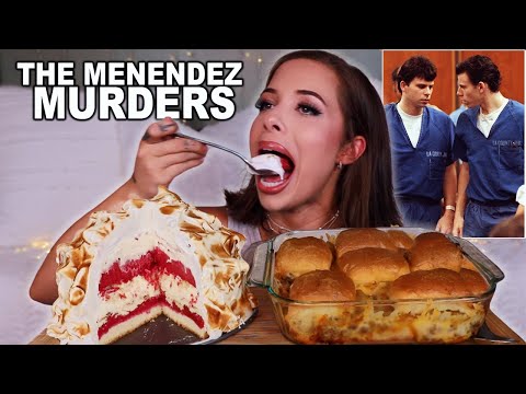 BAKED ALASKA & CHEESEBURGER SLIDER CASSEROLE MUKBANG