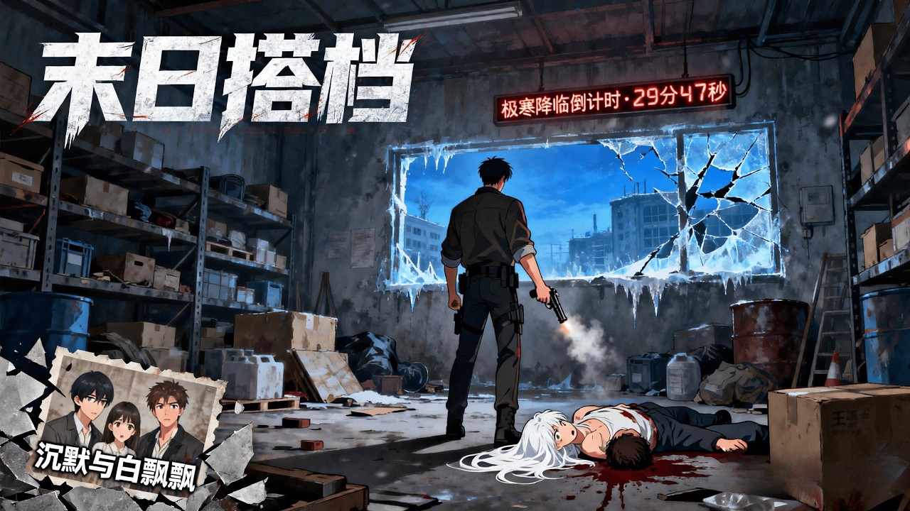 《末日搭檔》📢新番上線丨極寒30分鐘倒計時，反手清理出軌情人+背叛兄弟！囤物資、藏補給，門外撞擊聲響起——末日生存戰正式開打！#逆襲 #開掛 #漫劇