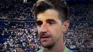 Liverpool 0 vs 1 Real Madrid | Thibaut Courtois post match interview #ucl #realmadrid #liverpool