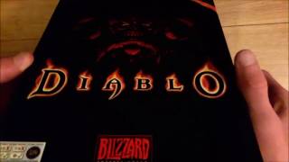 Diablo 1 PC Big box Unboxing (OST)