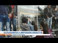 La verdadera marcha estudiantil: un comportamiento ejemplar lleno de cultura