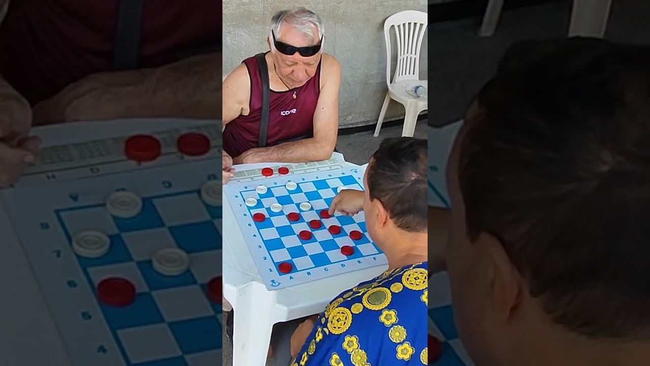 Golpe do Mestre Sansão. #jogodedamas #checkers #damas #aprendadamas #c