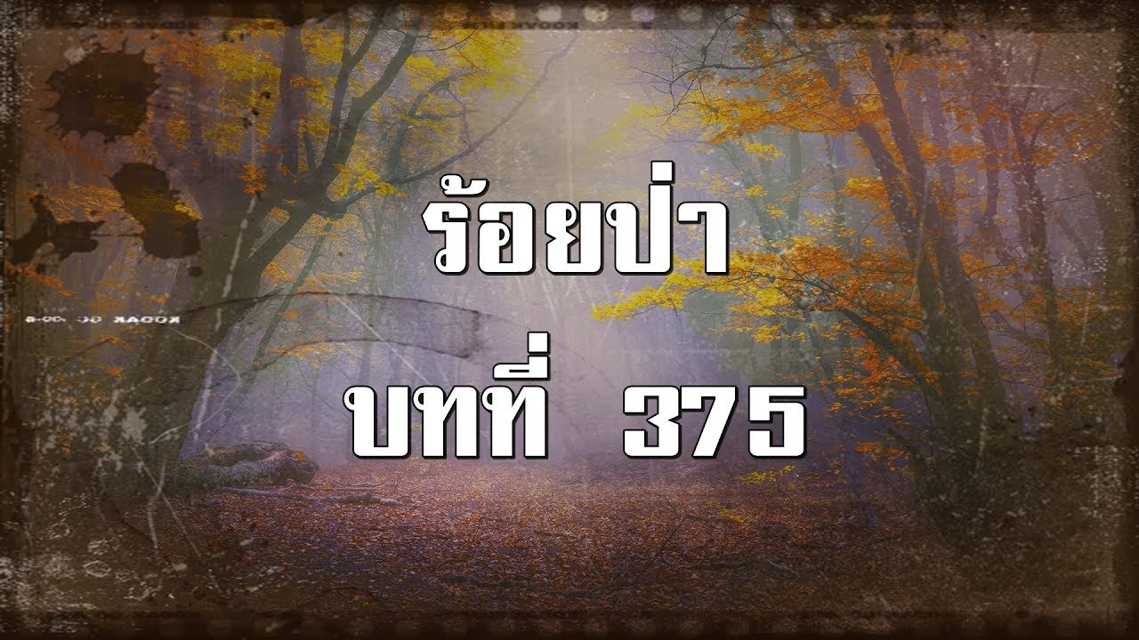 ร้อยป่า บทที่ 375 อีกเหตุการณ์หนึ่งที่ผ่านเข้ามาอย่างไม่นึกฝัน | สองยาม