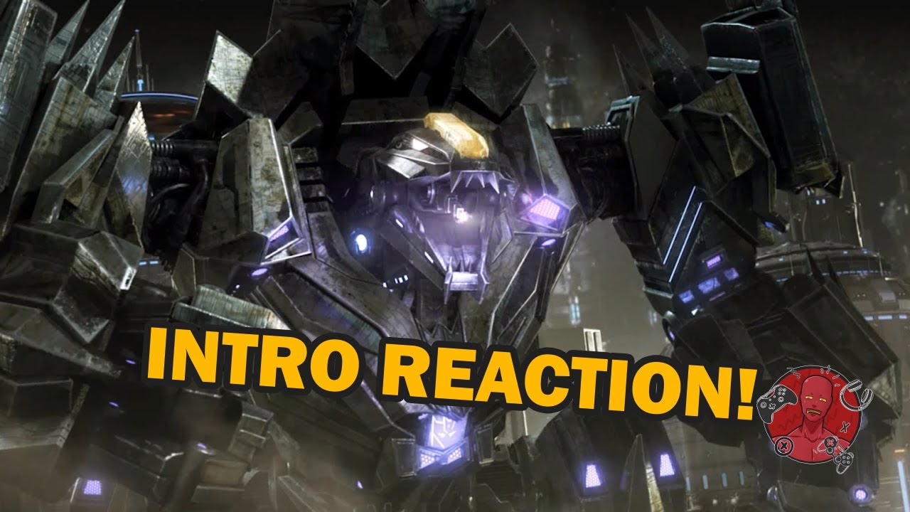 TRANSFORMERS War For Cybertron INTRO CUT SCENE REACTION YouTube