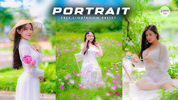 Lightroom Mobile Preset FREE Download - Portrait Free DNG Preset - Mobile Lightroom Tutorial