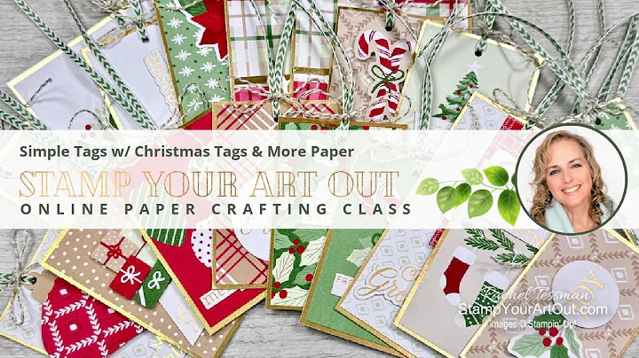 Simple Tags w/ Christmas Tags & More Paper