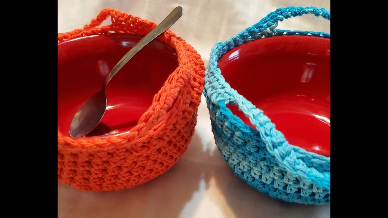 How to make a bowl cozy with handles