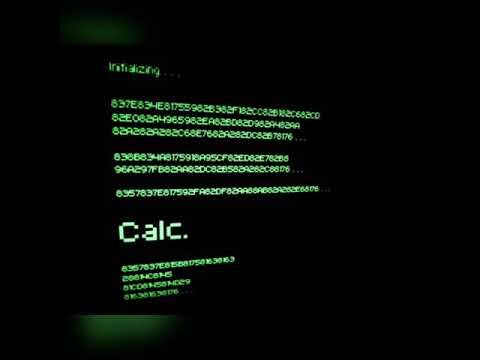 【はじめて】Calc.【歌ってみた】