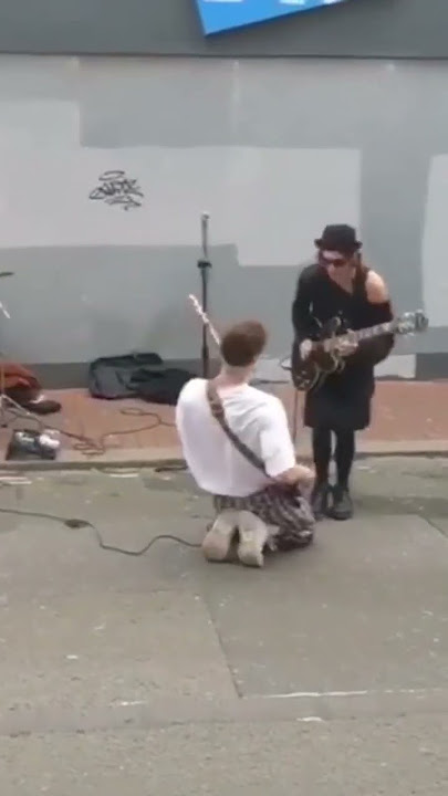 when in doubt, ninja roll #shorts #busking #ninja