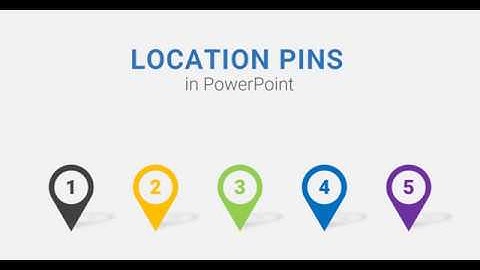 How to Create Location Pin in PowerPoint