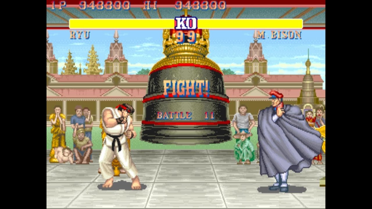 Street Fighter II: The World Warrior arcade Ryu Gameplay Playthrough  Longplay - YouTube