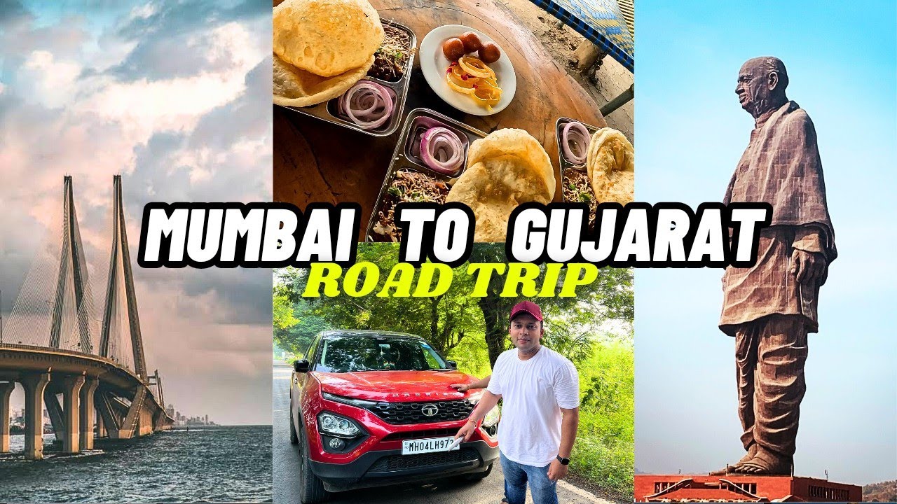 Mumbai To Gujarat Road Trip | Mumbai to Statue of Unity | Gujju Food | Ekta nagar | 3 days 2 nights