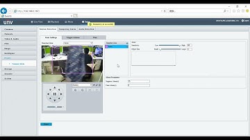 How to setup  events of UNV IPC about basic operations
