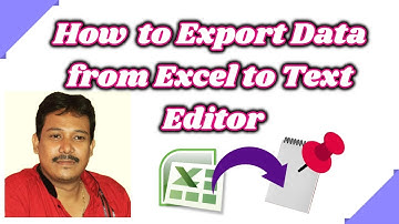 How to export data from excel to pipe delimited text file | Excel for beginners tutorial in Hindi