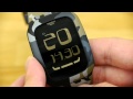 デジタル腕時計「Swatch Touch」ドラッグ操作で機能を切り替え