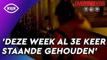 Veelpleger VLUCHT een STEEG in (maar wordt toch gepakt) | Overtreders | KIJK Misdaad