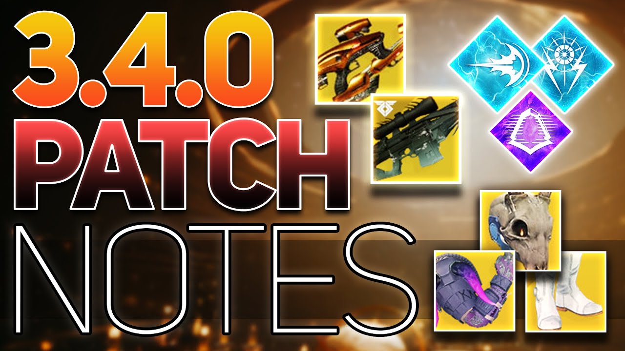 30th Anniversary Patch Notes Overview (Complete Patch Notes) | Destiny 2 30th Anniversary Update