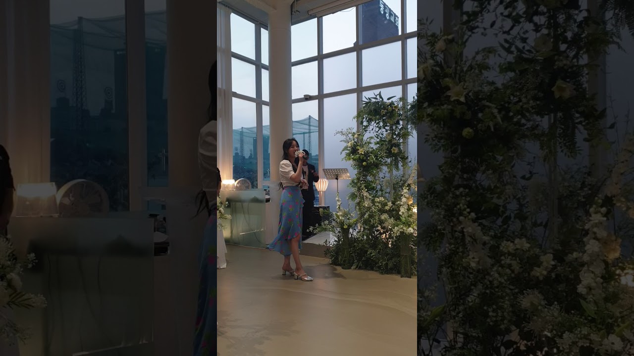 #LOVELYZ KEI (러블리즈 케이)가 거기서 왜 나와? 결혼식 축가 깜짝 등장!