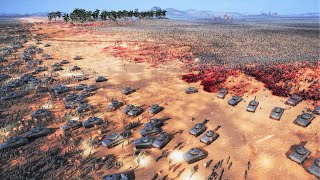 50K US WW2 ARMY  vs  2.5 MILLION MEDIEVAL ARMY - Ultimate Epic Battle Simulator 2