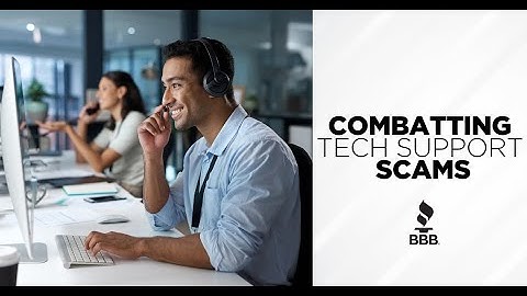 Protect Yourself from the "Tech Support" Scam!