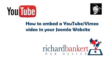 3 ways to embed a video in a Joomla article