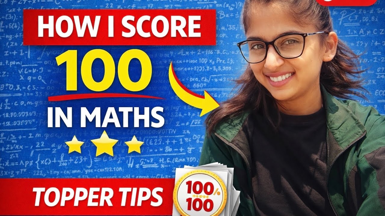 $100 On Math How I Scored 100 in maths🔥 | Personal experience | - YouTube