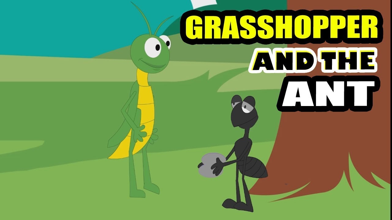 kids anka Moral Story For Kids in English | The Grasshopper And The Ants | Animal & Jungle Story