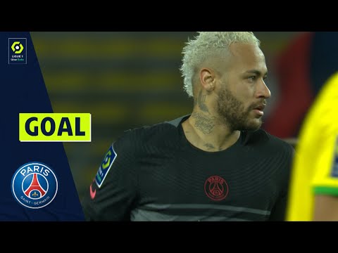 Goal NEYMAR JR (47' - PSG) FC NANTES - PARIS SAINT-GERMAIN (3-1) 21/22