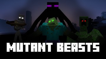 Mutant Beasts Mod! │ Minecraft Mod Showcase